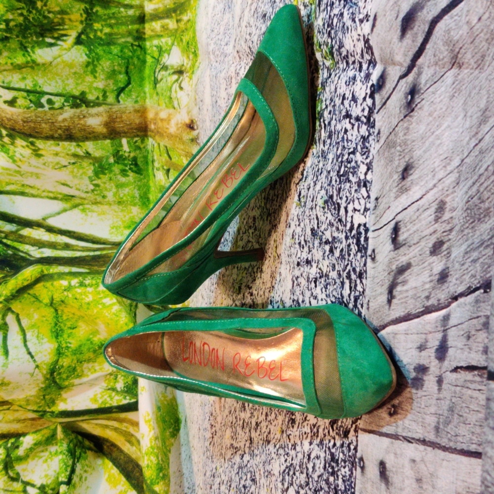 London Rebel Heels Size 7